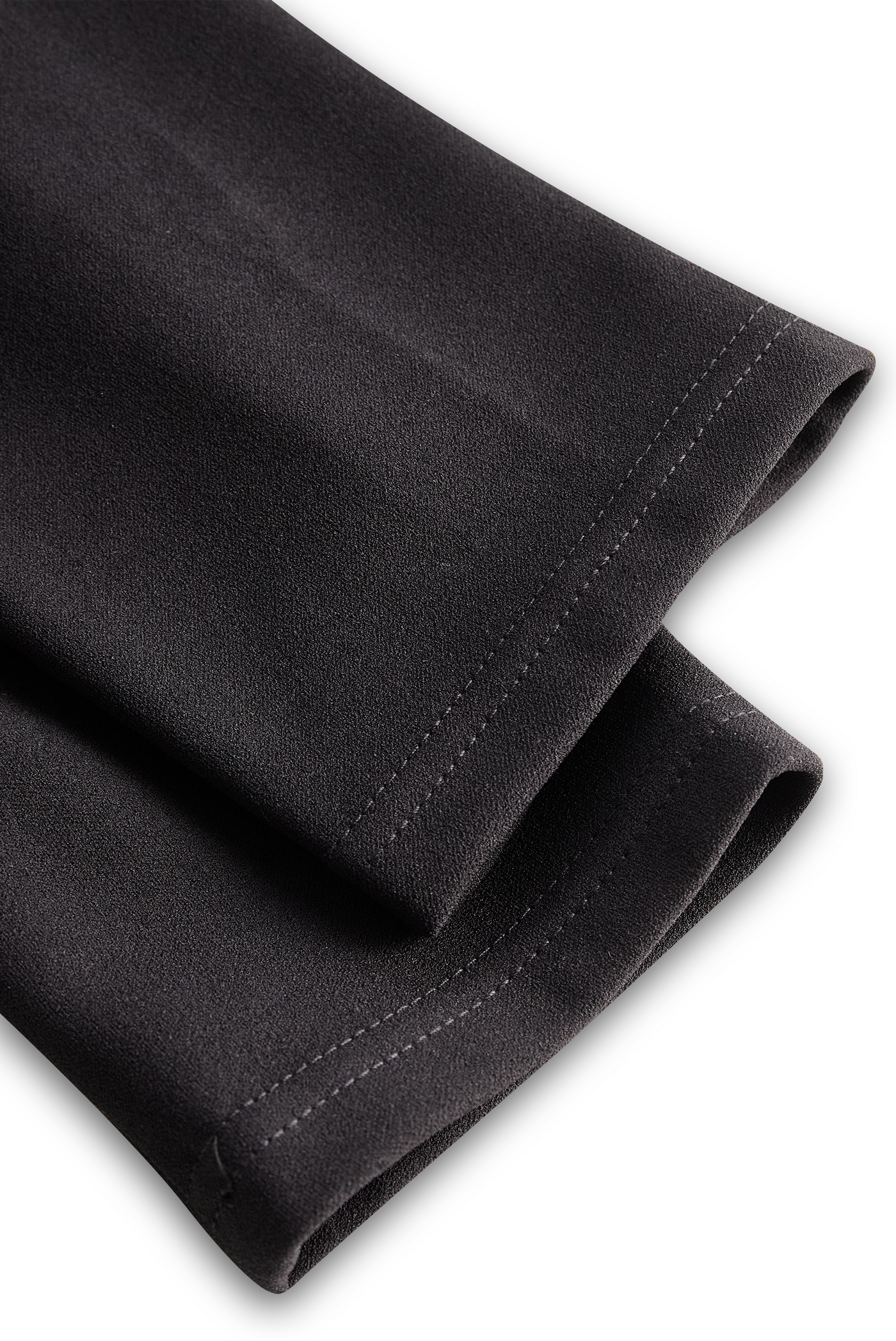 Griselda | Abito a tubino raffinato nero con cintura