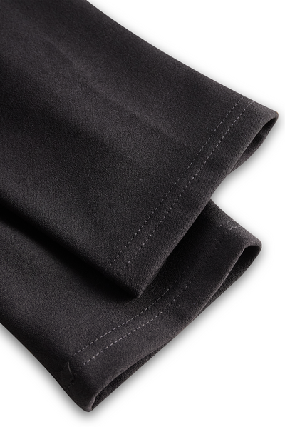 Griselda | Abito a tubino raffinato nero con cintura