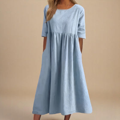 Robe Aérée En Coton Doux