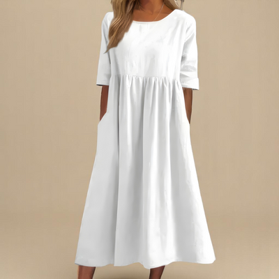 Robe Aérée En Coton Doux