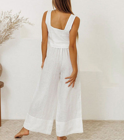 Megan™ | Set Top Minimalista e Pantaloni a Gamba Larga
