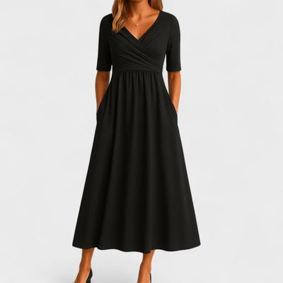 Eleonora – Abito Midi Elegante per Ogni Occasione