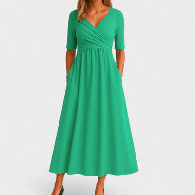 Eleonora – Abito Midi Elegante per Ogni Occasione