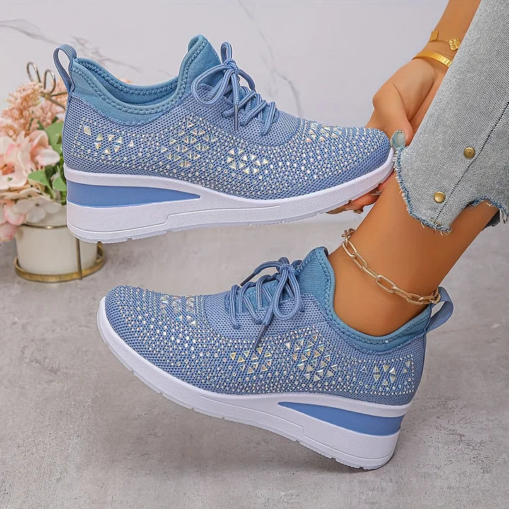 ALINA | SNEAKERS ORTOPEDICHE SCINTILLANTI E ULTRA CONFORTEVOLI