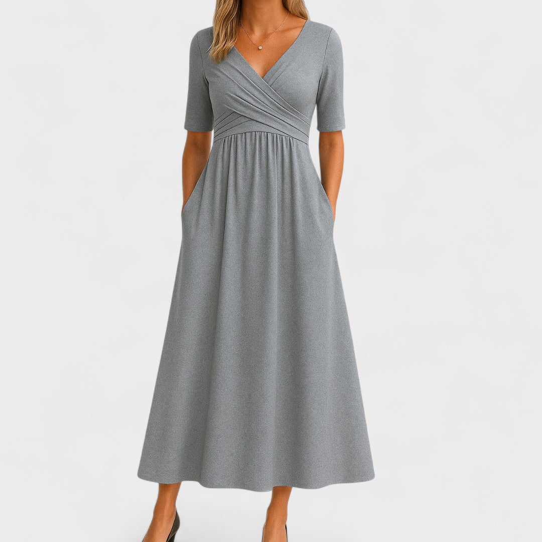 Eleonora – Abito Midi Elegante per Ogni Occasione