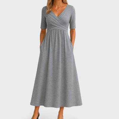 Eleonora – Abito Midi Elegante per Ogni Occasione