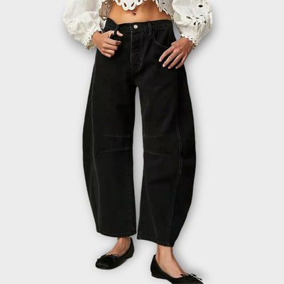 Serafina™ | Jeans Classici a Gamba Larga