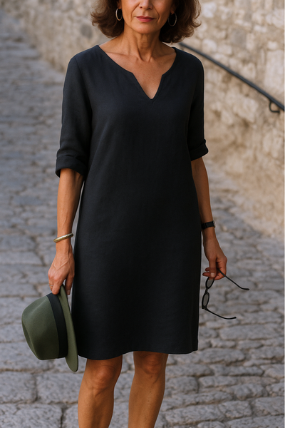 Ninon - Abito elegante con scollo a V
