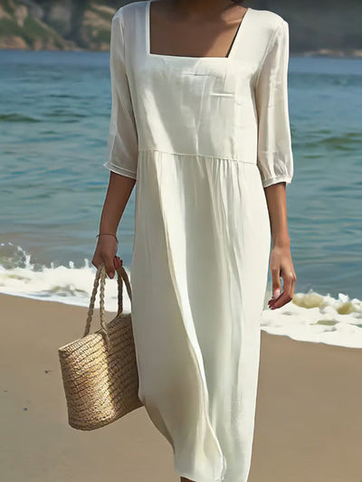 Lucilla | Abito per Eleganza Naturale e Leggerezza Estiva