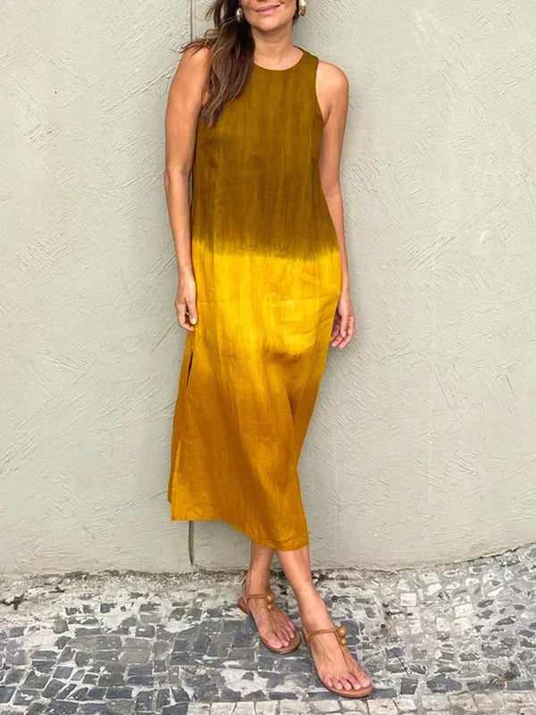 Evelina™ | Abito Elegante con Stampa Naturale