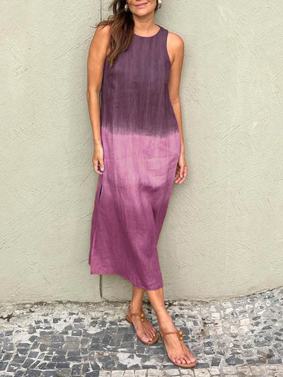 Evelina™ | Abito Elegante con Stampa Naturale