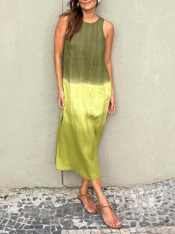 Evelina™ | Abito Elegante con Stampa Naturale