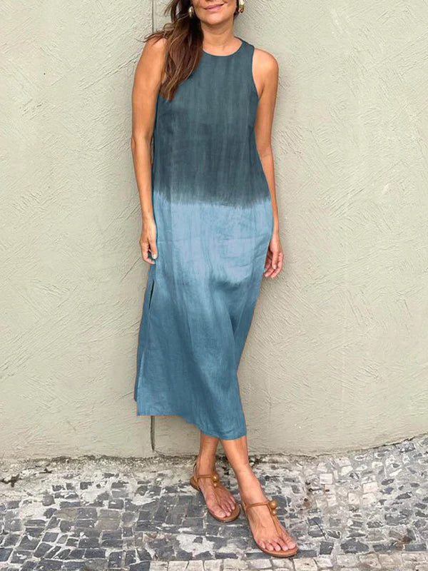 Evelina™ | Abito Elegante con Stampa Naturale