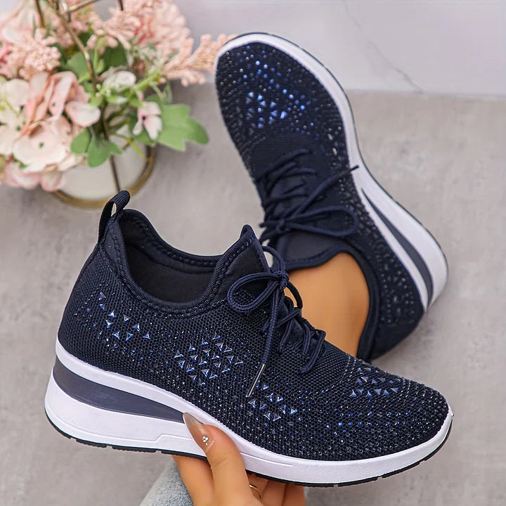 ALINA | SNEAKERS ORTOPEDICHE SCINTILLANTI E ULTRA CONFORTEVOLI