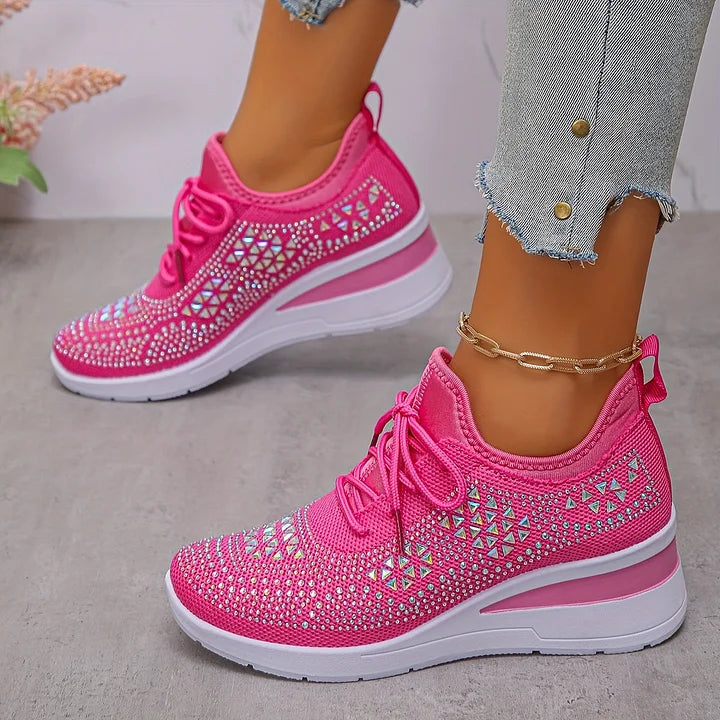ALINA | SNEAKERS ORTOPEDICHE SCINTILLANTI E ULTRA CONFORTEVOLI