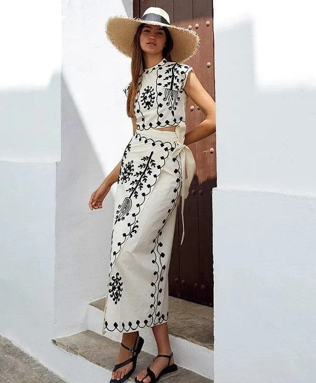 Camilla™ | Completo Stampato Elegante