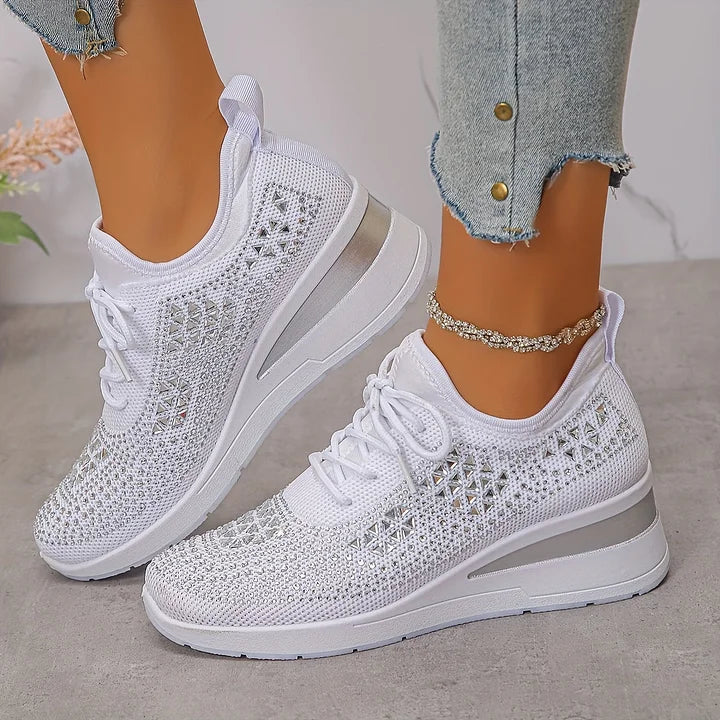 ALINA | SNEAKERS ORTOPEDICHE SCINTILLANTI E ULTRA CONFORTEVOLI