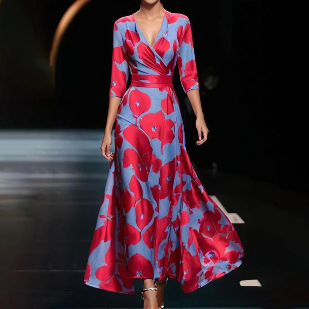 Yuna™ | Vestito Floreale Chic