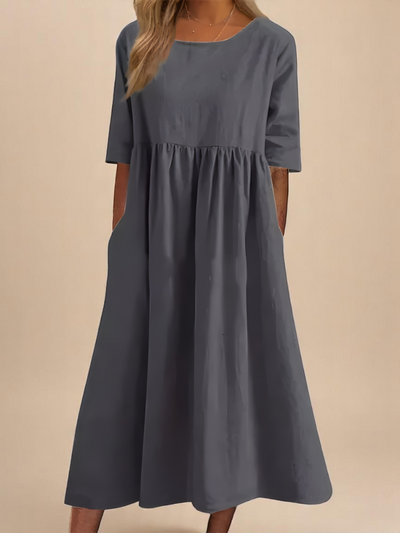 Robe Aérée En Coton Doux