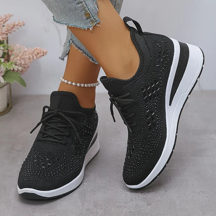 ALINA | SNEAKERS ORTOPEDICHE SCINTILLANTI E ULTRA CONFORTEVOLI