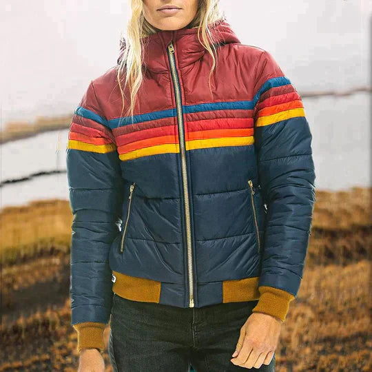 Bettina™ | Giacca con cappuccio in pelliccia sintetica