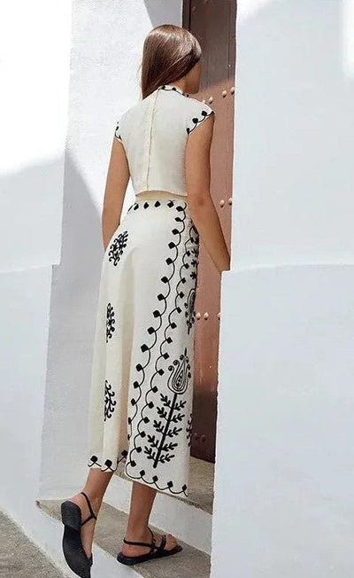 Camilla™ | Completo Stampato Elegante