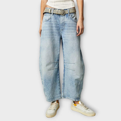 Serafina™ | Jeans Classici a Gamba Larga