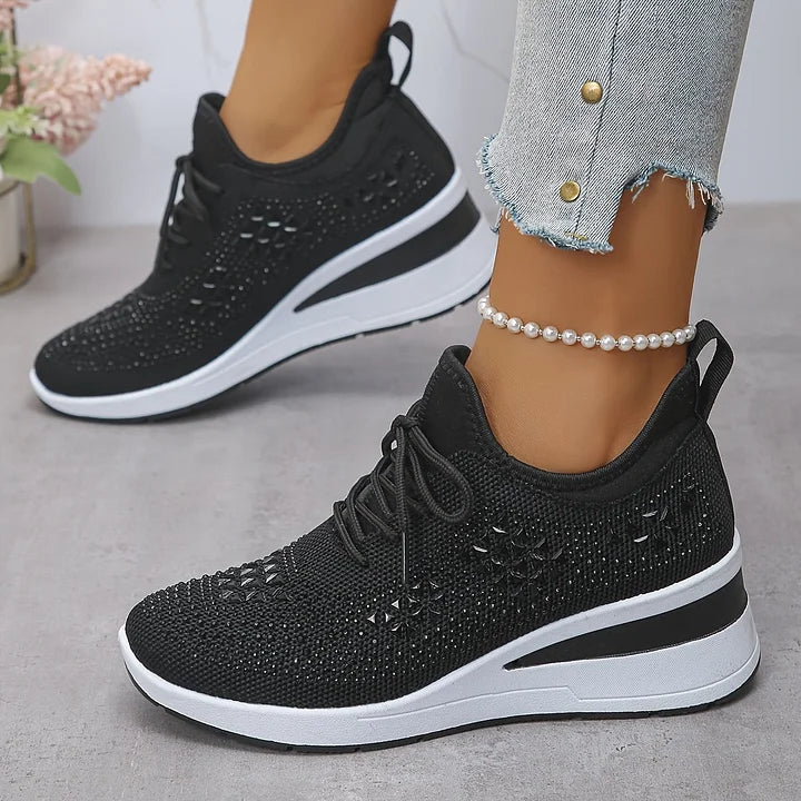 ALINA | SNEAKERS ORTOPEDICHE SCINTILLANTI E ULTRA CONFORTEVOLI