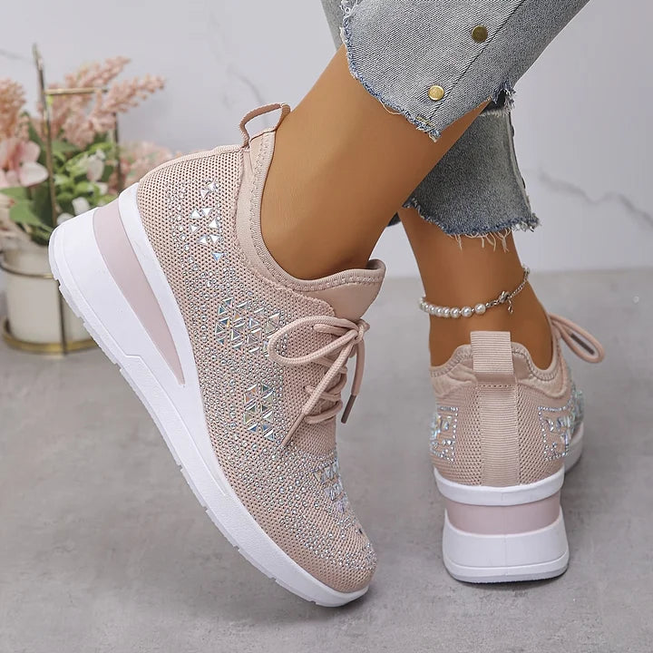 ALINA | SNEAKERS ORTOPEDICHE SCINTILLANTI E ULTRA CONFORTEVOLI