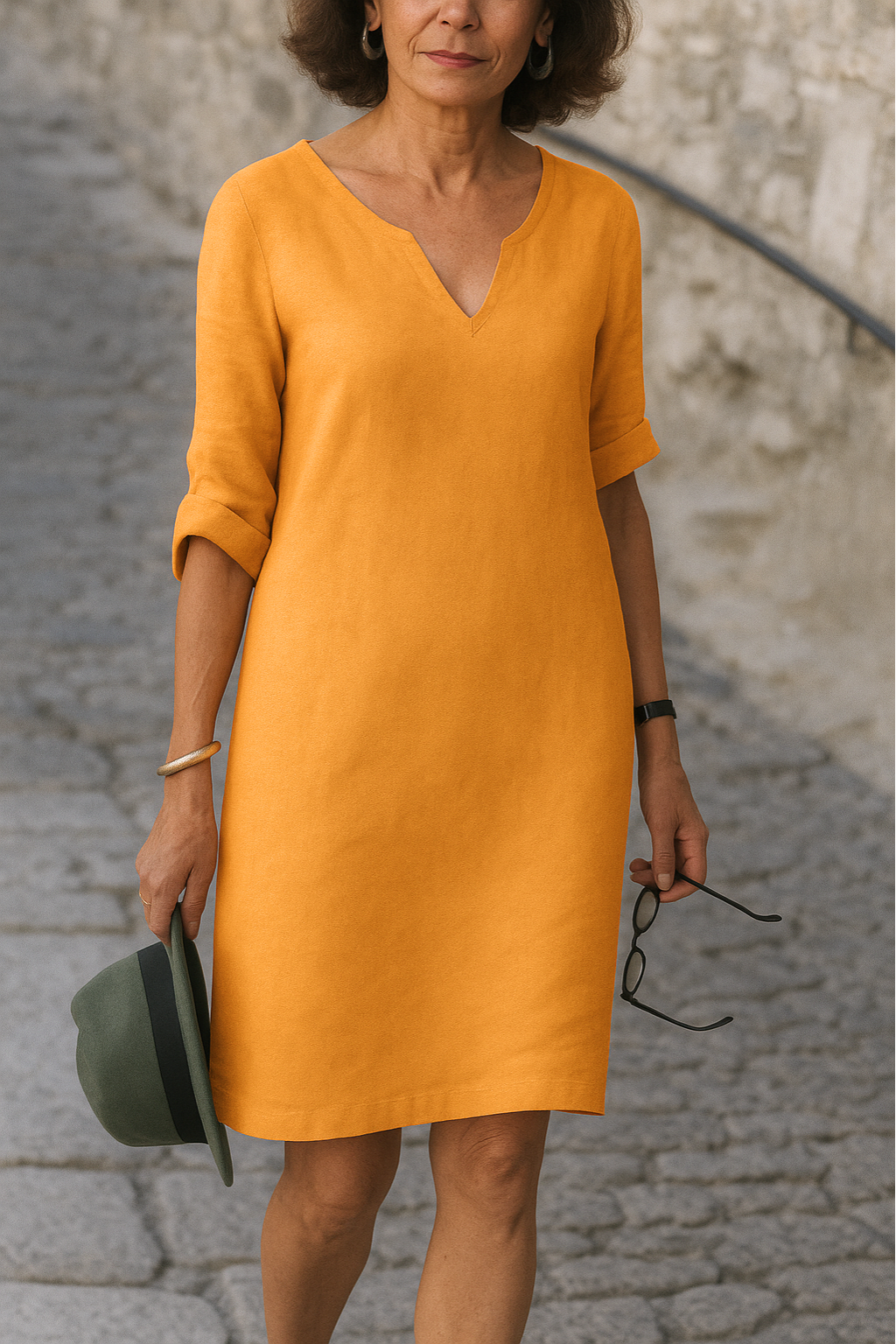 Ninon - Abito elegante con scollo a V