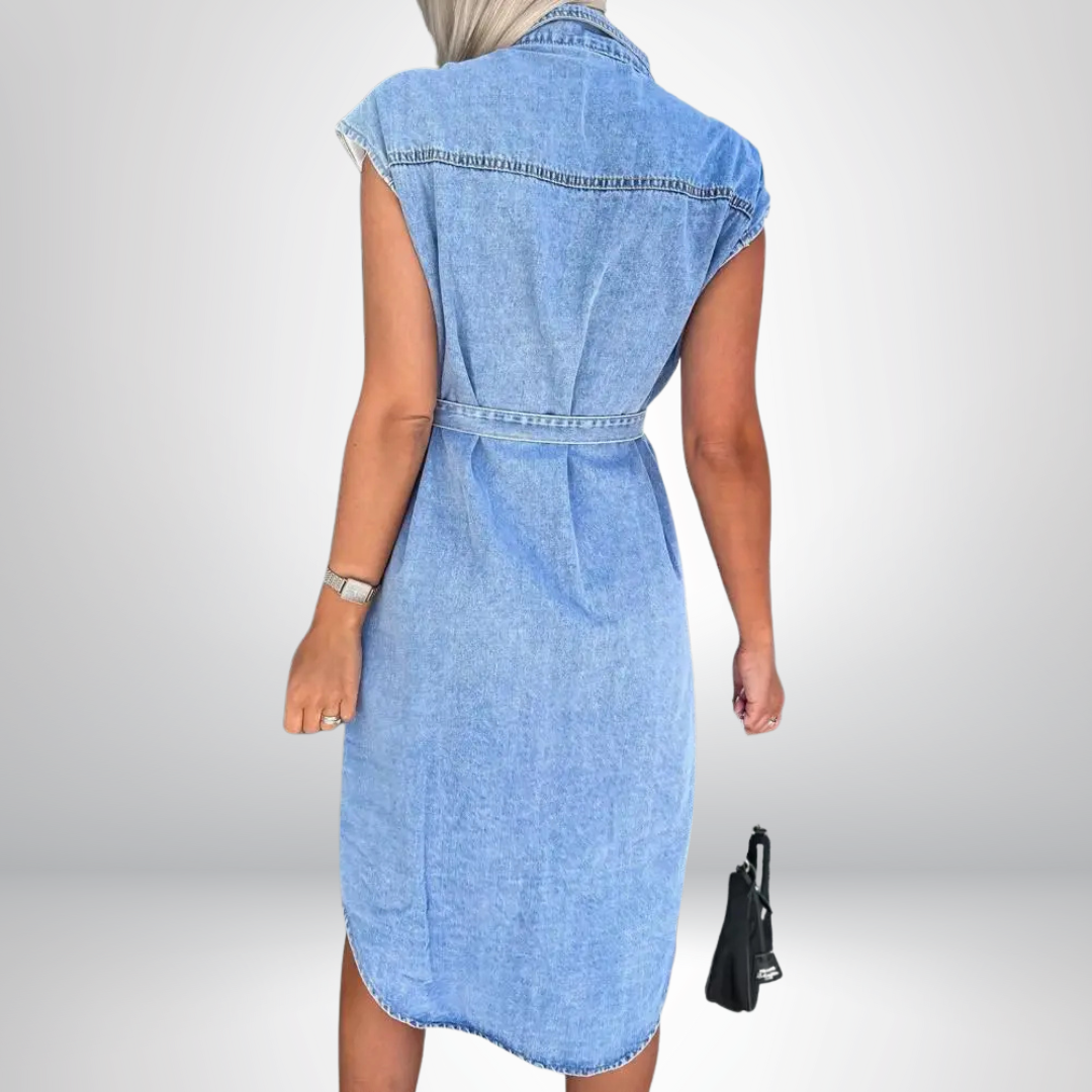 Sofia® | Vestito in Denim Chic da Giorno
