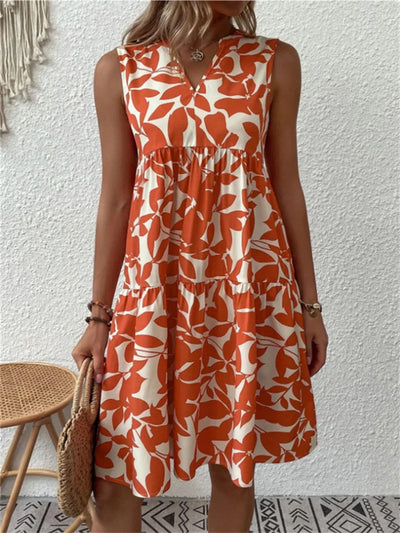 Romina | Vestito Fluttuante Fiorito