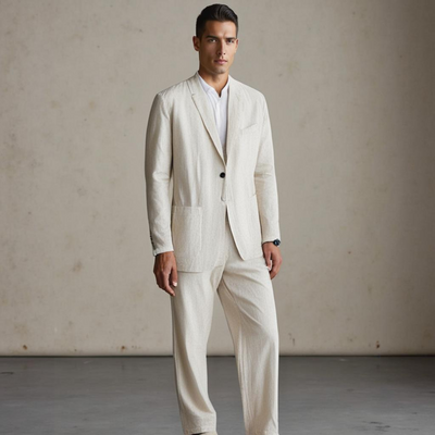 OTTAVIO | ELEGANTE ABITO IN LINO