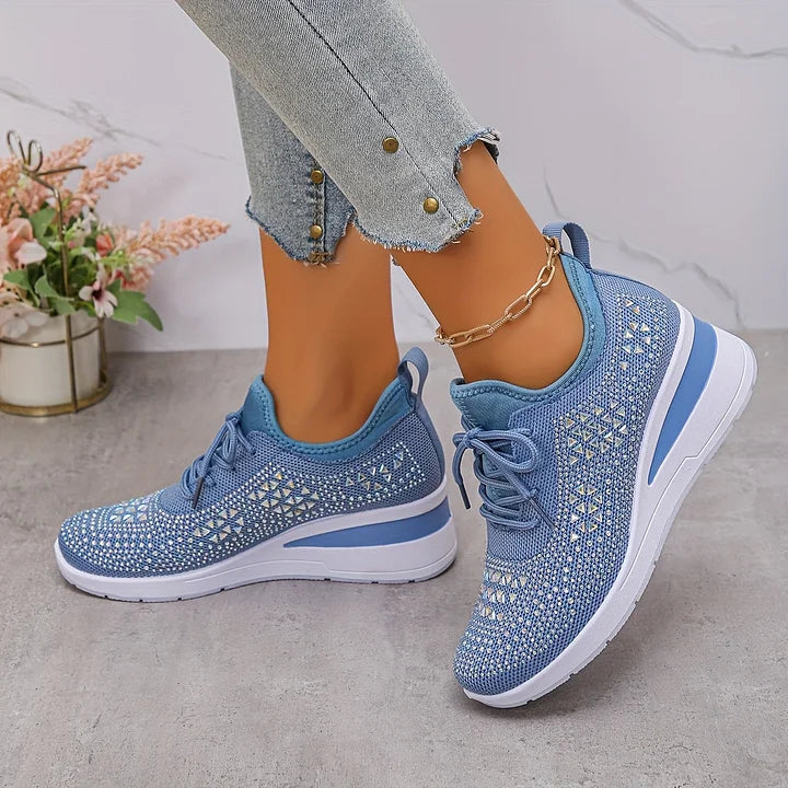 ALINA | SNEAKERS ORTOPEDICHE SCINTILLANTI E ULTRA CONFORTEVOLI