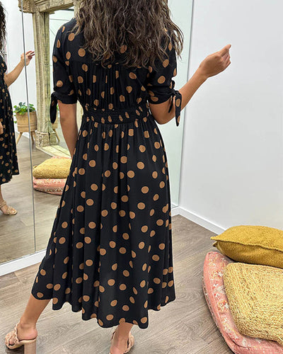 Monica™ | Elegante Abito a Pois