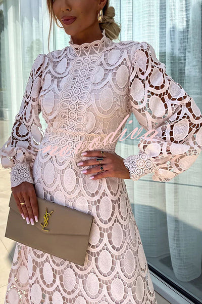 Liza™ | Abito romantico in pizzo
