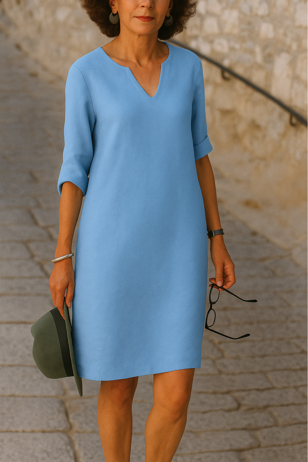Ninon - Abito elegante con scollo a V