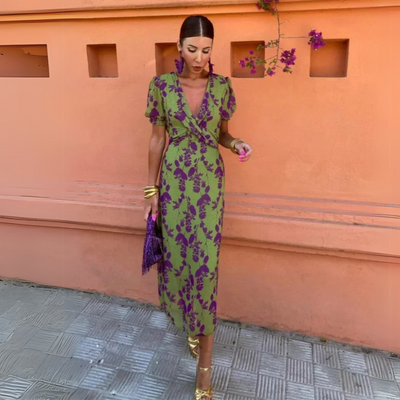 Danielle™ | Abito Midi a Fiori