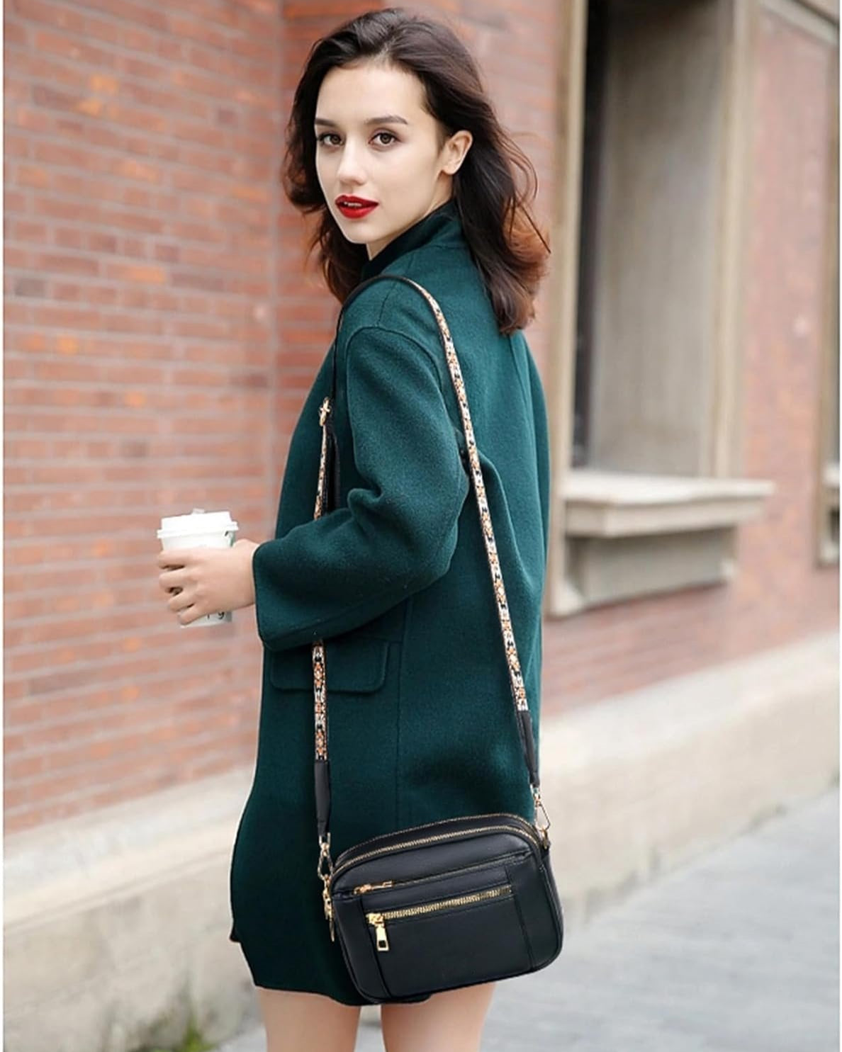 Elvira | Elegante Borsa a Spalla in Pelle da Donna
