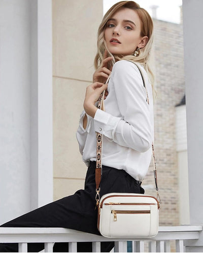 Elvira | Elegante Borsa a Spalla in Pelle da Donna