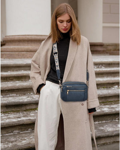 Elvira | Elegante Borsa a Spalla in Pelle da Donna
