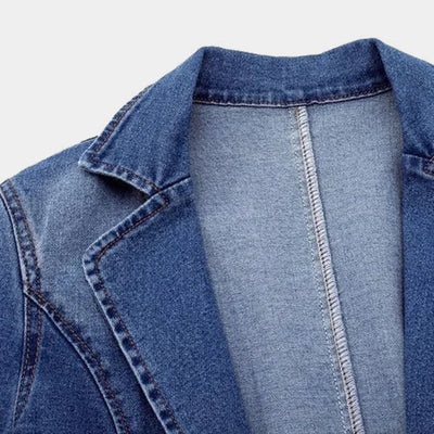 Sofia® | Blazer in Denim Elegante per Donne