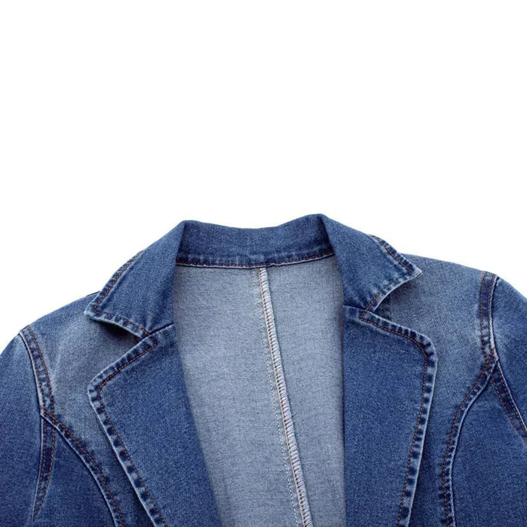 Sofia® | Blazer in Denim Elegante per Donne
