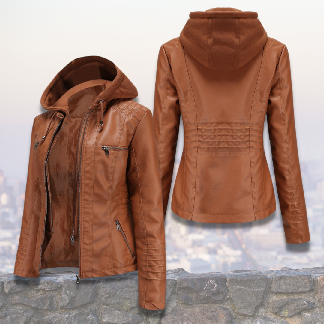 Olga™ | Giacca Con Cappuccio Comoda e Stilos