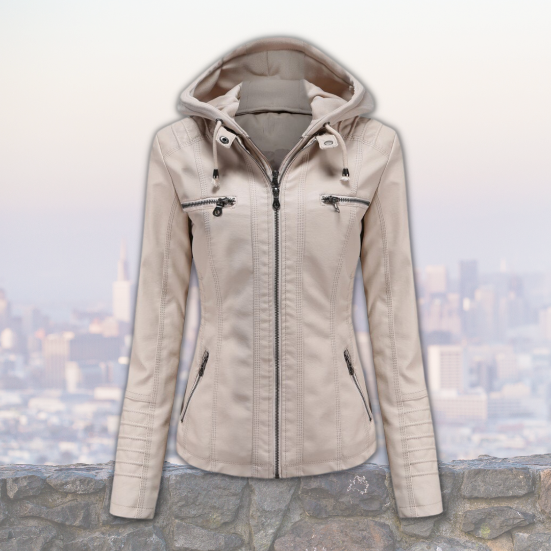 Olga™ | Giacca Con Cappuccio Comoda e Stilos