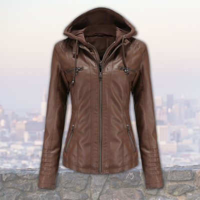 Olga™ | Giacca Con Cappuccio Comoda e Stilos
