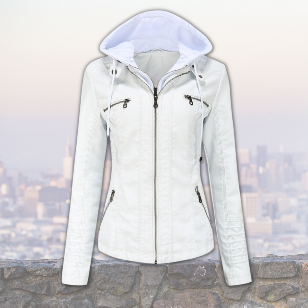 Olga™ | Giacca Con Cappuccio Comoda e Stilos