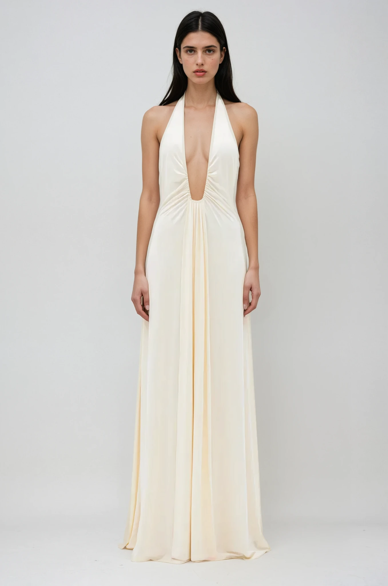 Valeria | Abito Maxi in Cupro
