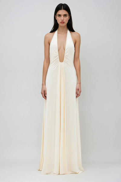 Valeria | Abito Maxi in Cupro