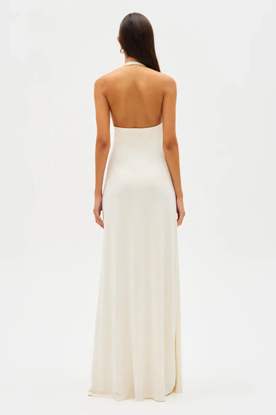 Valeria | Abito Maxi in Cupro
